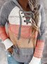 Wool/knitting Hooded Casual Sweaters