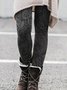 Cotton Blends Casual Leggings