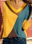 Heart-Shaped Collar Regular Fit Blouses