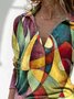 Loosen Cotton Casual Blouses