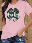 Sporty Round Neck T-shirt