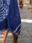 Casual Cotton Blends Boho Knitting Dress