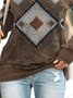 Cotton Round Neck Vintage Hoodies & Sweatshirt