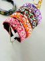 Retro Ethnic Embroidery Flower Hair Hoop
