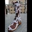 Pu Leather Chunky Heel Cowboy Boot