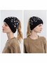 Casual Leopard Print Knitted Warm Hat