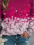 Casual Cotton Blends Hoodies & Sweatshirt
