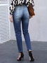 Slim Fit Plain Denim Denim&jeans