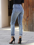 Vintage Denim Slim Fit Denim&jeans