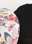 Outdoor Cotton Butterfly Print Bucket Hat