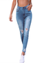 Denim Casual Tight Denim&jeans