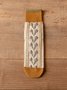 5 Pairs Of Vintage Palace Style Jacquard Knitted Socks