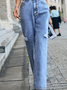 Loose Denim Casual Denim&jeans
