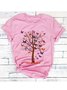 Crew Neck Casual T-shirt