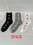 3 Pairs Of Suit Valentine's Day Gift Socks