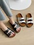 Pu Leather Sandals