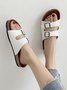 Pu Leather Sandals