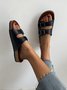 Pu Leather Sandals