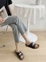 Pu Leather Sandals