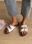 Pu Leather Sandals