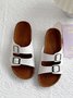 Pu Leather Sandals