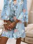 Loosen Floral Shorts