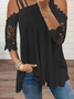Casual Off The Shoulder T-shirt