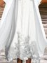 Casual Round Neck Maxi