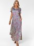 Vintage Paisley Loosen Maxi