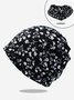Casual Ethnic Flower Pattern Lace Hat Pullover Cap