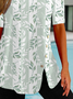 Casual Floral Autumn Micro-Elasticity Daily Best Sell Half sleeve Regular Regular Size T-shirt for Women