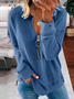 Solid Casual Hoodies & Sweatshirt
