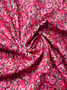 Floral Loosen V Neck Shorts