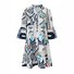 Regular Fit Ethnic Casual V Neck Dress With No