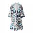 Regular Fit Ethnic Casual V Neck Dress With No