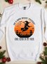 On A Dark Desert Highway Cold Wind In My Hair  witch Halloween Sweatshirt