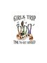 Girls Trip  time to get wicked witch Halloween T-Shirt