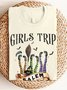 Girls Trip  time to get wicked witch Halloween T-Shirt