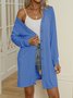 Loose Casual Plain Kimono