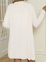 Loose Casual Plain Kimono