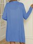 Loose Casual Plain Kimono
