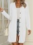 Loose Casual Plain Kimono