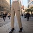Loose Cotton Casual Plain Skirt