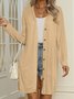 Loose Casual Plain Kimono
