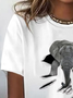 Women's Elephant 3D Classic T-Shirt