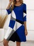 Jersey Casual Dress With No