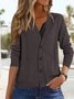 Wool/Knitting Others Casual Plain Cardigan