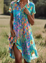 Regular Fit Casual Dress With No