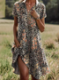 Regular Fit Casual Dress With No
