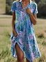 Regular Fit Casual Dress With No